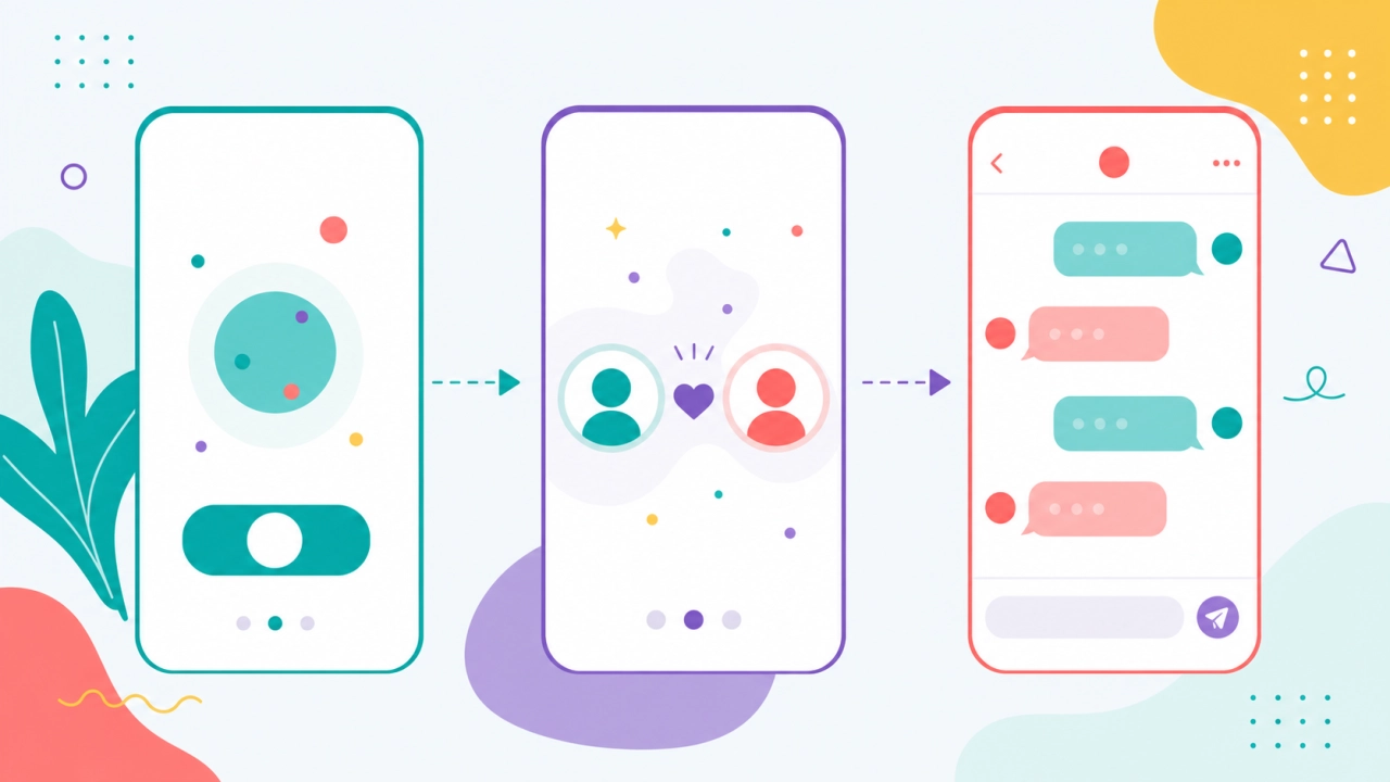 How random chat works on BuzzChat
